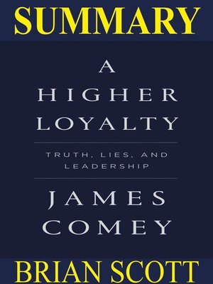 cover image of Summary of a Higher Loyalty